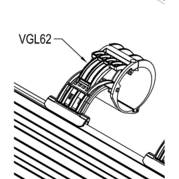 Verrou de tablier rigide pour lame aluminium