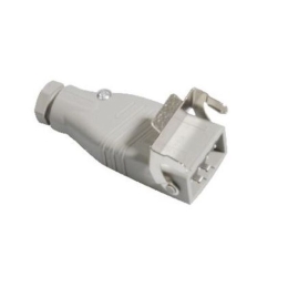 Connecteur industriel STAS4 SOMFY coloris gris avec étrier