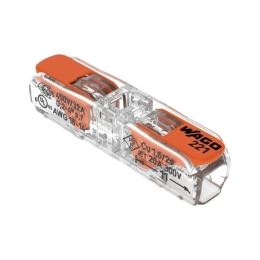 Borne de connexion rapide à levier Wago 221-2411