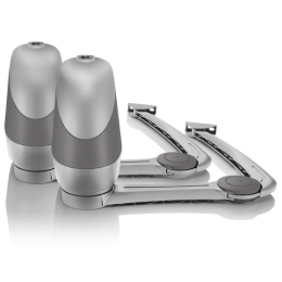 Pack moteur SOMFY AXOVIA 220B (gris) (2 moteurs complet)