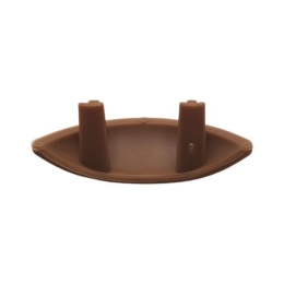 Capuchon d'évacuation des eaux, pour perçage 30 x 6 mm, caramel