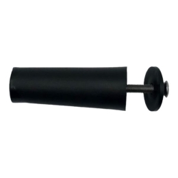 Butée de lame finale cylindrique, longueur 60 mm, noir