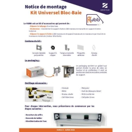 Kit universel pour bloc baie