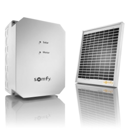 Kit d'alimentation solaire pour motorisation de portail et porte de garage