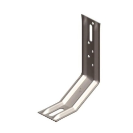 Équerre de fixation nervurée pour isolation  de 140 mm