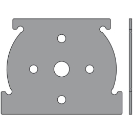 Accessoires support moteur pour caisson Titan
