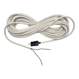Câble pour moteur de volet roulant Somfy RS100 IO 2 fils, longueur 10 mètres - blanc
