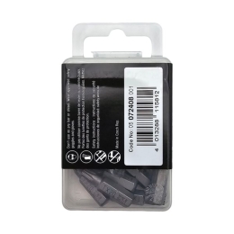 Lot de 10 embouts 20 x 25 mm pour vis TORX