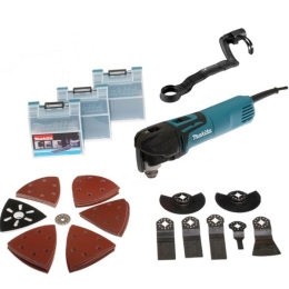 Découpeur-ponceur multifonction avec accessoires