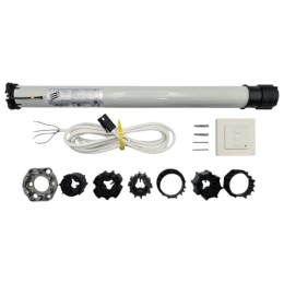 Moteur de volet roulant radio  M-SOFT² 20 Nm avec émetteur et adaptations