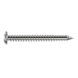 Vis de fixation ECOFIX avec tête bombé Ø7,5 x 102 mm, support maçonné