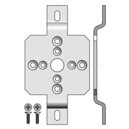 Support moteur Ø50 mm pour caisson Zurflüh-Feller