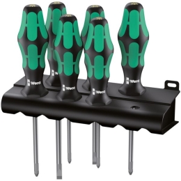Assortiement de tournevis Kraftform+ Lasertip - 6 pièces