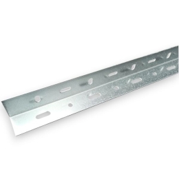 Cornière acier perforée 40 x 40 x 2400 mm