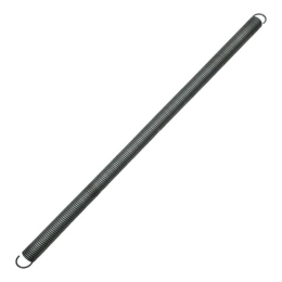 Ressort porte de garage sectionnelle type I 700 mm noir
