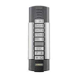 Émetteur radio portable Sommer Telecody+ 12 canaux