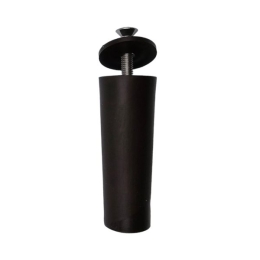 Butée de lame finale cylindrique, longueur 60 mm, brun
