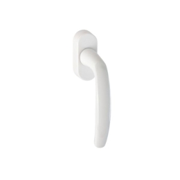 Poignée Atlanta Secustik®, coloris blanc, carré court 9 mm
