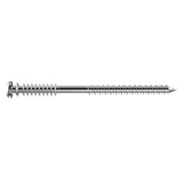 Vis de fixation réglable SPTR-V8 Ø8 x 150 mm, support maçonné, noir