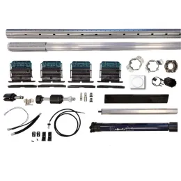 Kit de motorisation universel radio solaire Somfy RS100 IO 10 Nm, axe ZF54