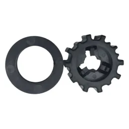 Roue et couronne pour moteur Eléro Révoline S Ø35 sur axe ZF54