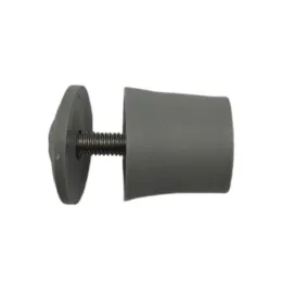 Butée de lame finale cylindrique, longueur 20 mm, gris clair