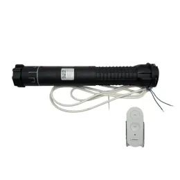 Moteur volet roulant radio R Bubendorff 10 Nm / 12 trs, avec câble et émetteur