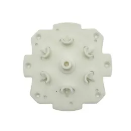 Support pour moteur Ø 50 SOMFY, modèle version plaque multiperforé