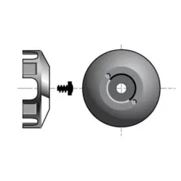 Stop roue pour moteur tubulaire Ø50 mm