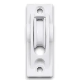 Guide cordon pour sortie en façade - blanc