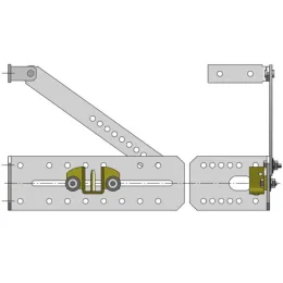 Support complet Zurflüh-Feller pour embout avec étrier