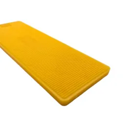 Cales de vitrages - JAUNE - 100 x 26 x 4 mm
