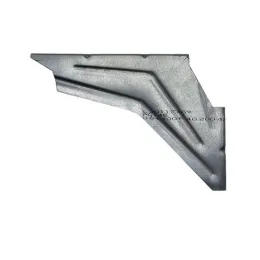 Patte de renfort à gousset 100 x 125 mm, isolation 130 mm