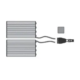 Kit de batteries de secours pour moteur de portail INVISIO Somfy