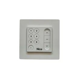 Émetteur radio bidirectionnel mural Nice Domi W6, 6 canaux