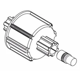 Embout débrayable pour axe SOPROFEN AX50, crabot 20 mm - tube Ø10 mm