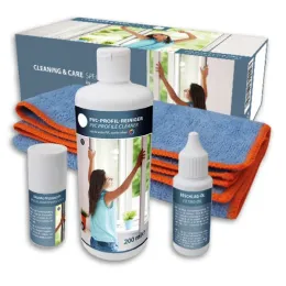 Kit d'entretien pour PVC blanc, beige, gris et aluminium anodisé