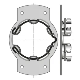 Support moteur Ø50/60 mm pour montage en rénovation