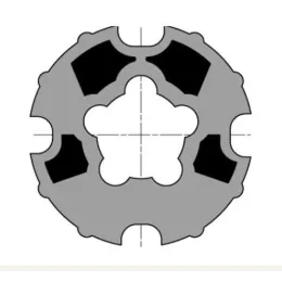 Roue d'adaptation pour moteur Ø50 sur tube Ø78 mm (Imbac / Dohner)