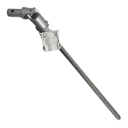 Sortie de caisson simple, tige 6P7 long. 170 mm, pour manivelle Ø15, blanc