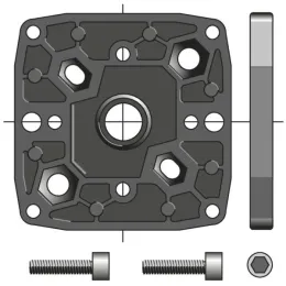 Support pour moteur CSI Ø50 et 60 mm multi-entraxes