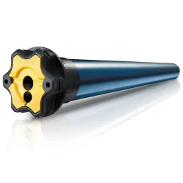 Moteur de volet roulant radio Somfy RS100 IO 6 Nm / 17 trs, tête étoile standard, avec câble