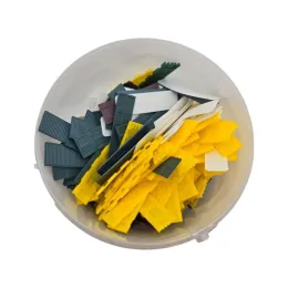 Assortiment de 400 cales de vitrage 100 x 28 mm