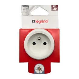 Prise gigogne - fiche double fonction