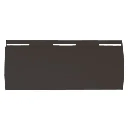 Lame volet roulant aluminium 37 mm, ajourée coloris brun