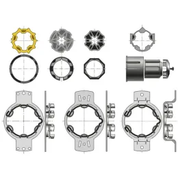 Kit accessoires pour coffre bloc-baie Somfy
