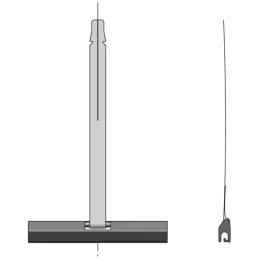 Attache tablier de volet roulant à clipper