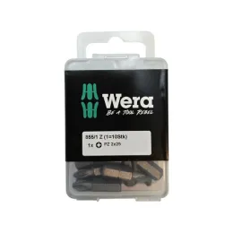 Boite de 10 embouts extra-rigide Pozidriv 2 x 25 mm