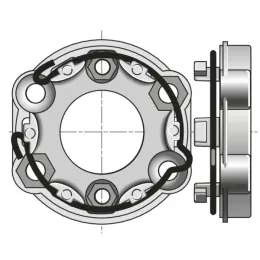 Support universel Ø50/60 mm pour volet roulant