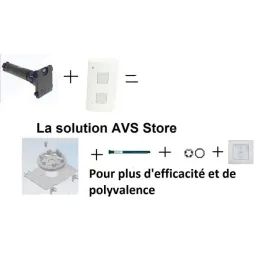 Kit d’adaptation pour moteur Somfy RTS 10 Nm dans un volet roulant Bubendorff